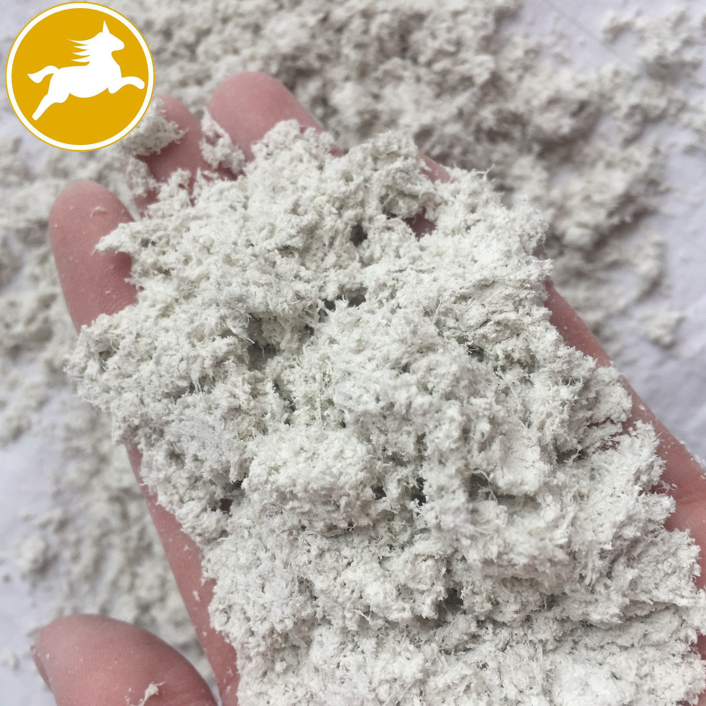 廠(chǎng)家銷(xiāo)售 鉆井泥漿 用 海泡石纖維 1-3mm 抗鹽耐高溫